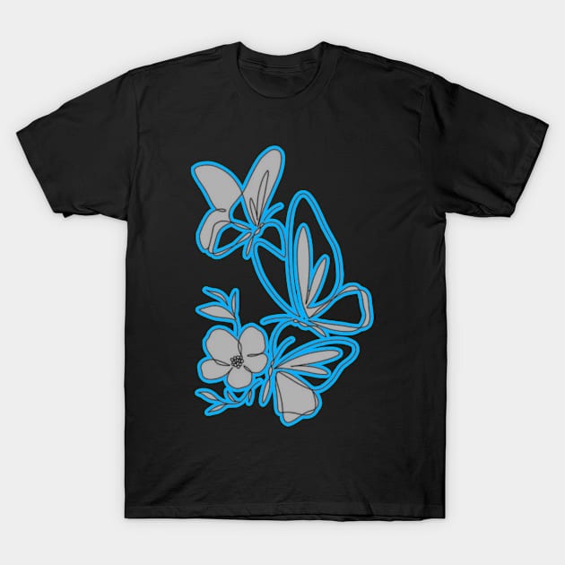 pretty butterfly T-Shirt by artby-shikha